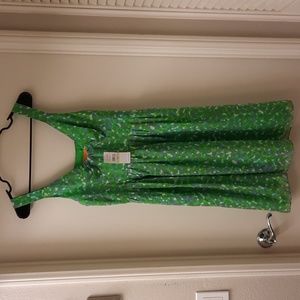 NWT, Cynthia Steffe Multi Color 100% Silk Dress